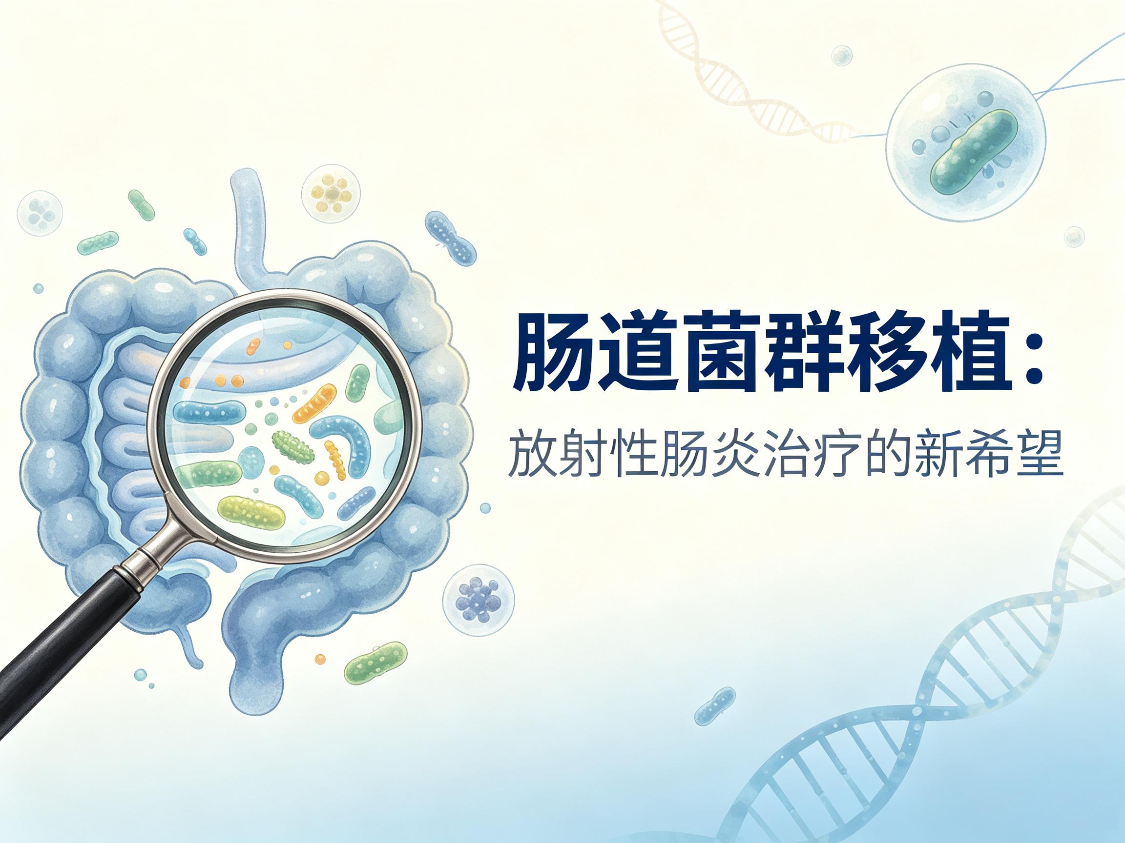 长治市|第3期 肠道菌群移植：放射性肠炎治疗的新希望